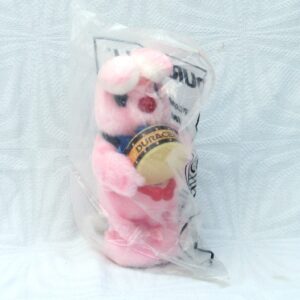 Vintage 80s Duracell Pink Drumming Bunny New in Pack