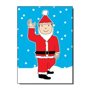 Vintage 70s Christmas Card Mr Benn from Bite Your Granny