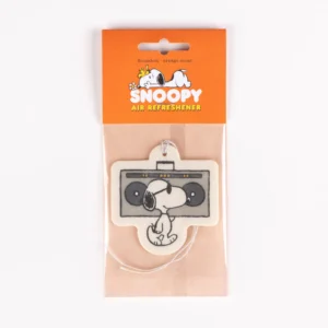 Snoopy Boombox Orange Car Gift Air Freshener Image
