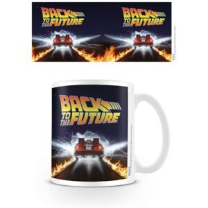 Back To The Future DeLorean Ceramic Gift Mug Image